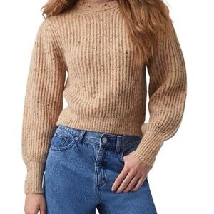 French Connection Natalya Ribbed Wool Blend Sweater